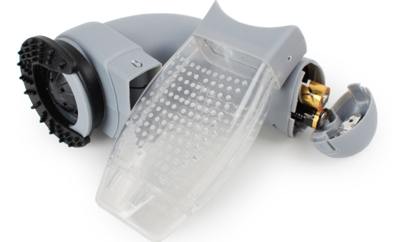 Electric Pet Hair Portable Pet Massage Cleaning Brush Maroon Asteria