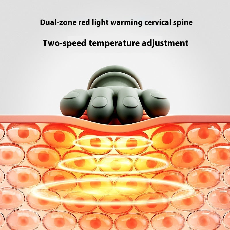 Electric Neck And Shoulder Muscle Massager Wireless Shoulder And Back Kneading Massage Shawl Neck Masajeador Relax Pain Relief Nak Health and Beauty