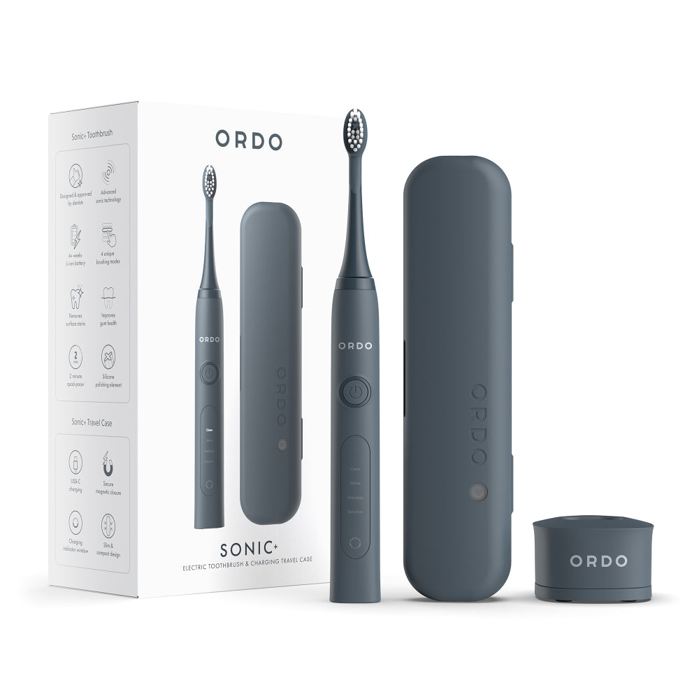 ORDO SONIC+ TOOTHBRUSH & CASE GREY Nak Health and Beauty