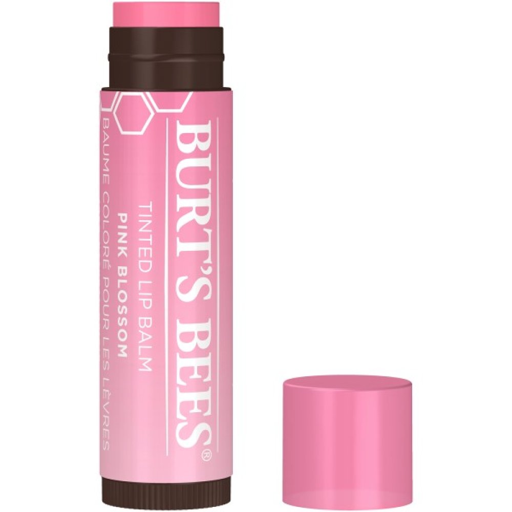 BURTS BEES TINTED PINK BLOSSOM LIP BALM Nak Health and Beauty
