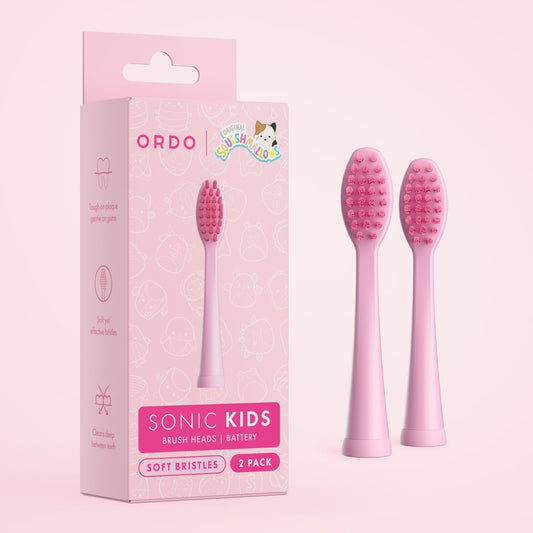 ORDO KIDS BRUSH HEADS BATTERY SQMW AUGGIE 2S Nak Health and Beauty