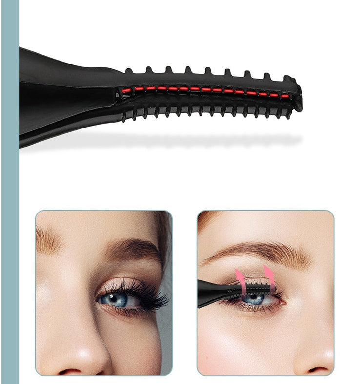 Rechargeable 360 Rotating Portable Eyelash Curler, Electric Heated Eyelashes Curler For Women Makeup Tools Nak Health and Beauty