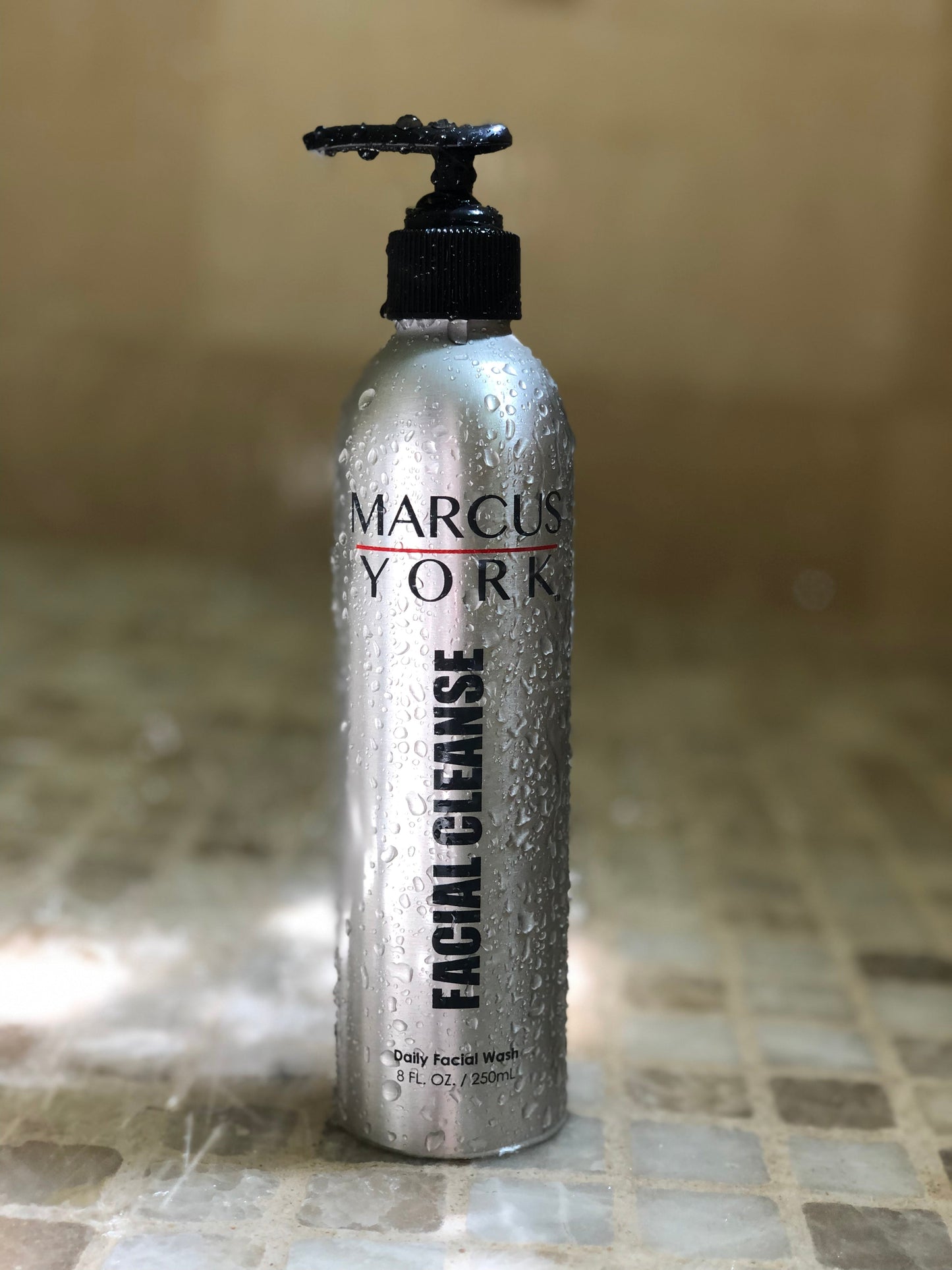 Daily Facial Wash - Men's Skincare - 8 OZ Violet Smudge