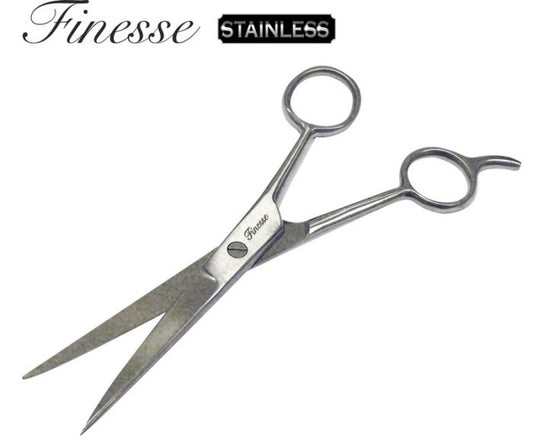 Finesse Scissors-Medium Hair Dressing Scissors 18cm Nak Health and Beauty