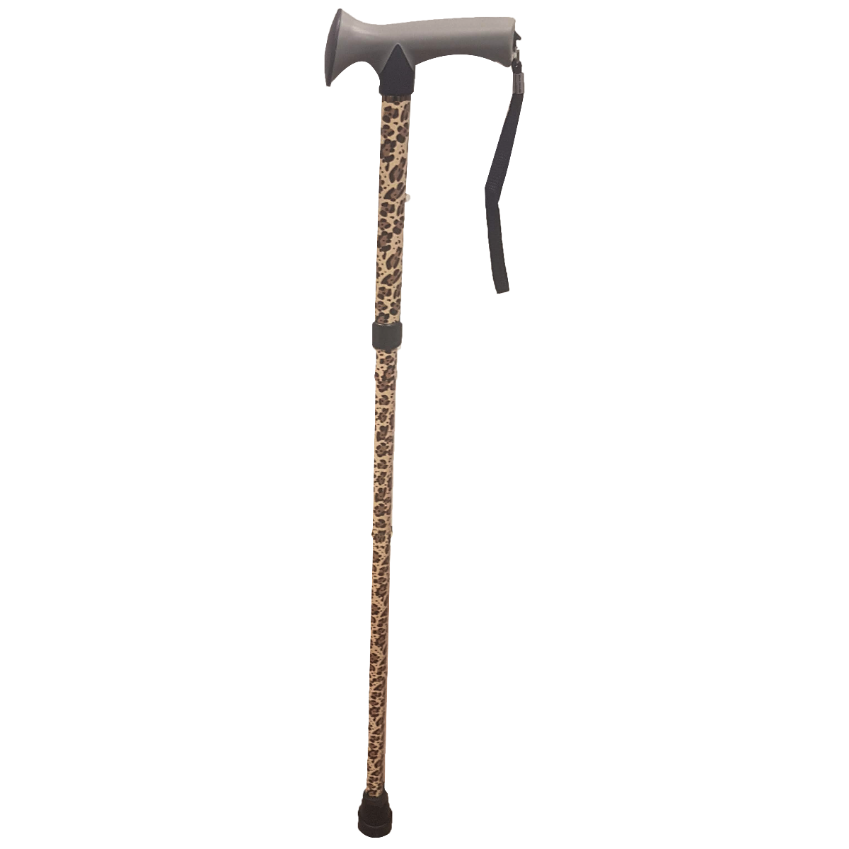 Life Healthcare Walking Stick Gel Grip - Brown Leopard **BEST-SELLER** Nak Health and Beauty