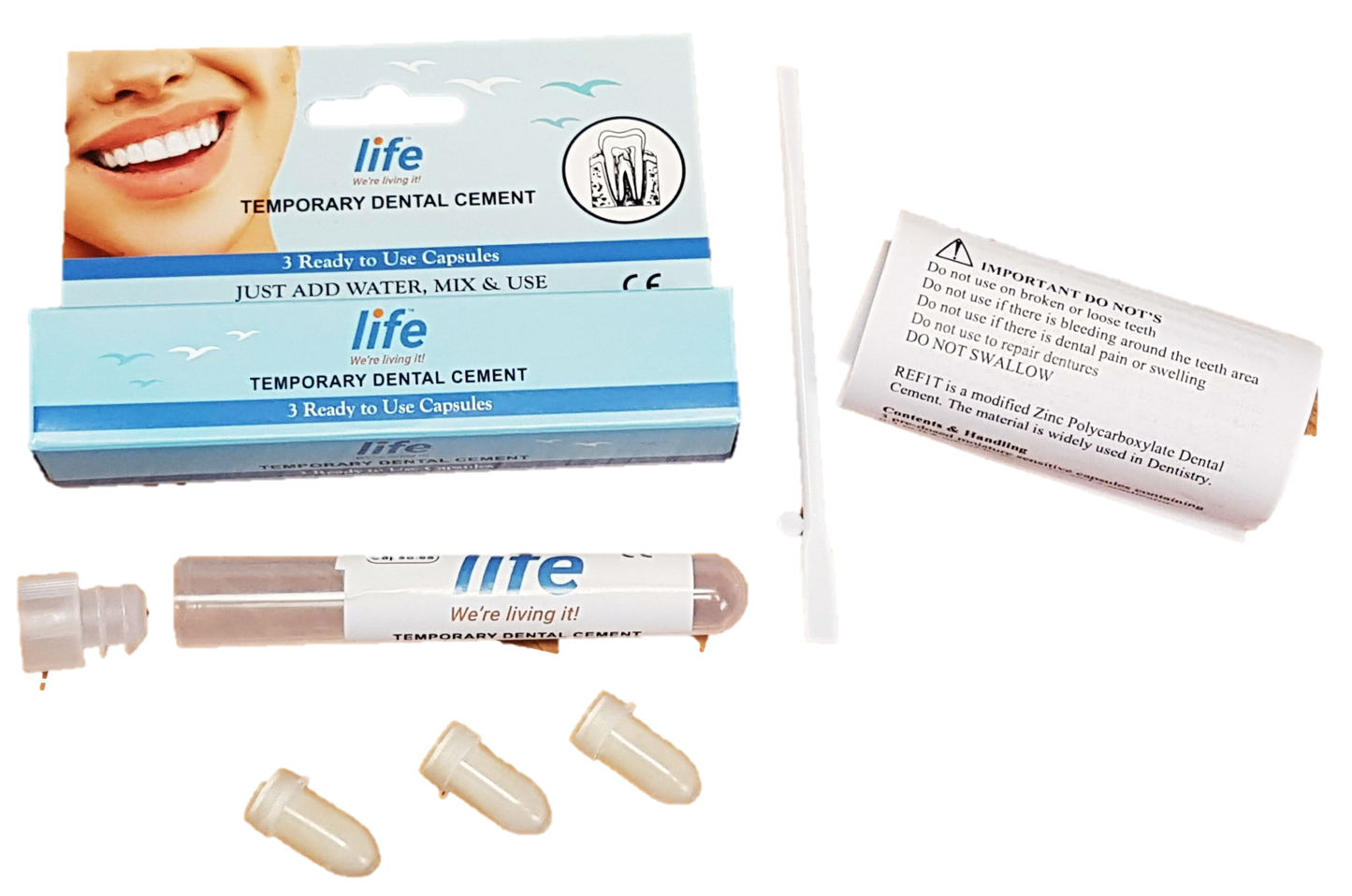 Life Healthcare Dental Repair Kit Nak Health and Beauty