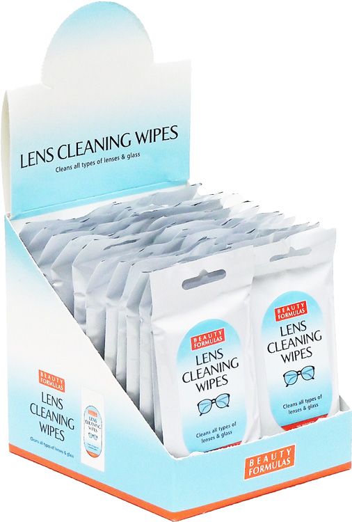 Beauty Formulas Spectacle Wipes x3 Nak Health and Beauty