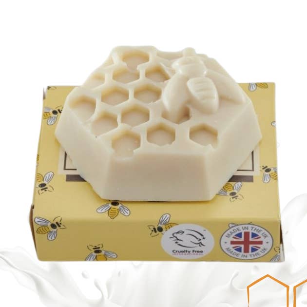 Goats Milk Soap Bar (Honey & Beeswax) 100% Natural Nak Health and Beauty