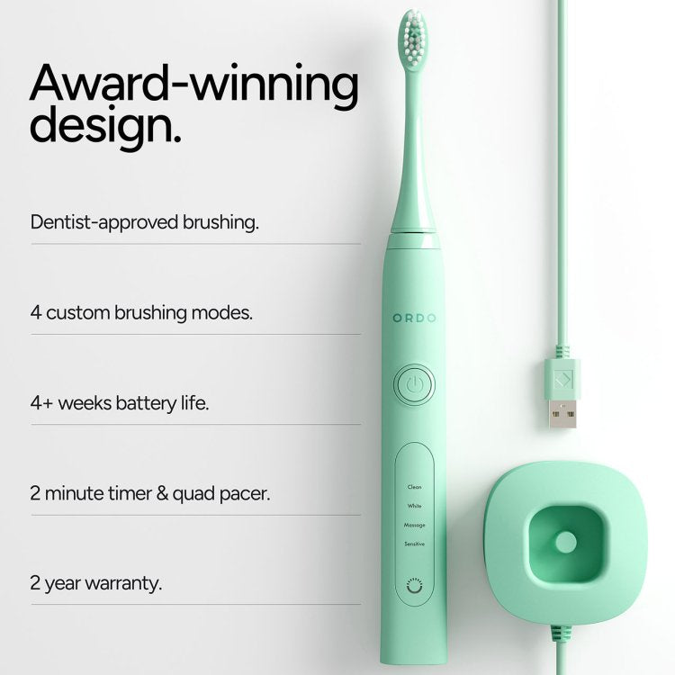 ORDO MINT SONIC+ ELECTRIC TOOTHBRUSH Nak Health and Beauty