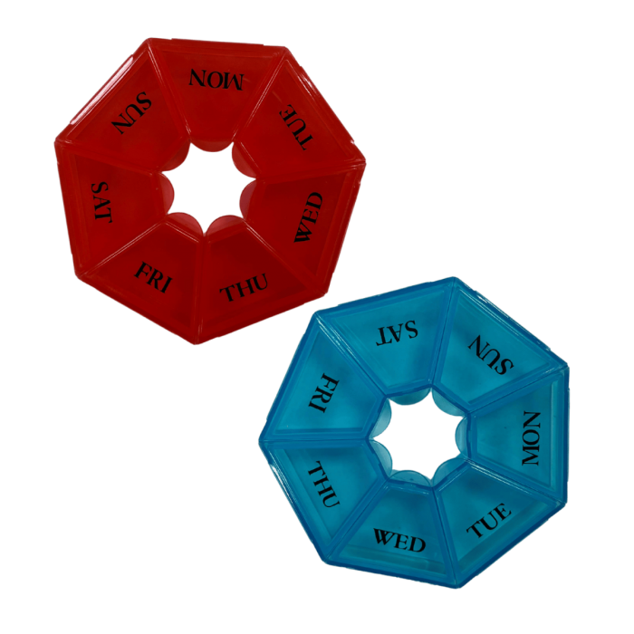 Life Seven Day Circular Pill Box