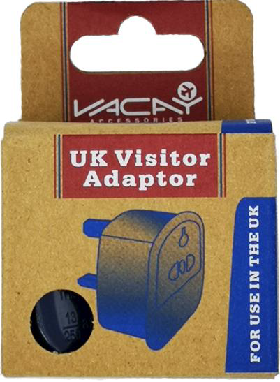Travels Uk Visitor Adaptor Nak Health and Beauty