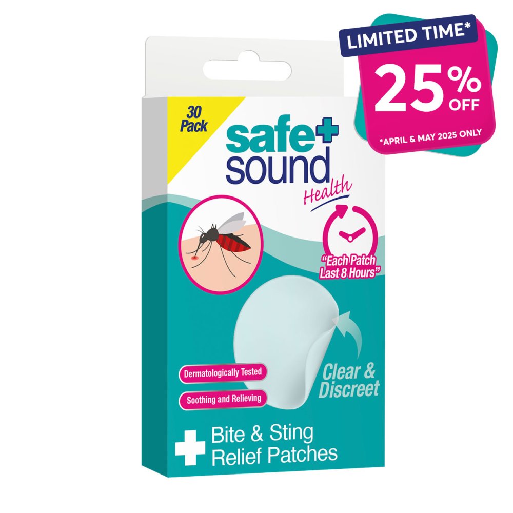 Safe & Sound Bite & Sting Relief Patches