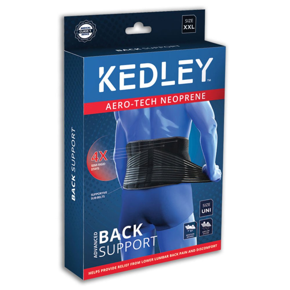 KEDLEY AERO TECH BACK SUPPORT 1 SIZE Nak Health and Beauty