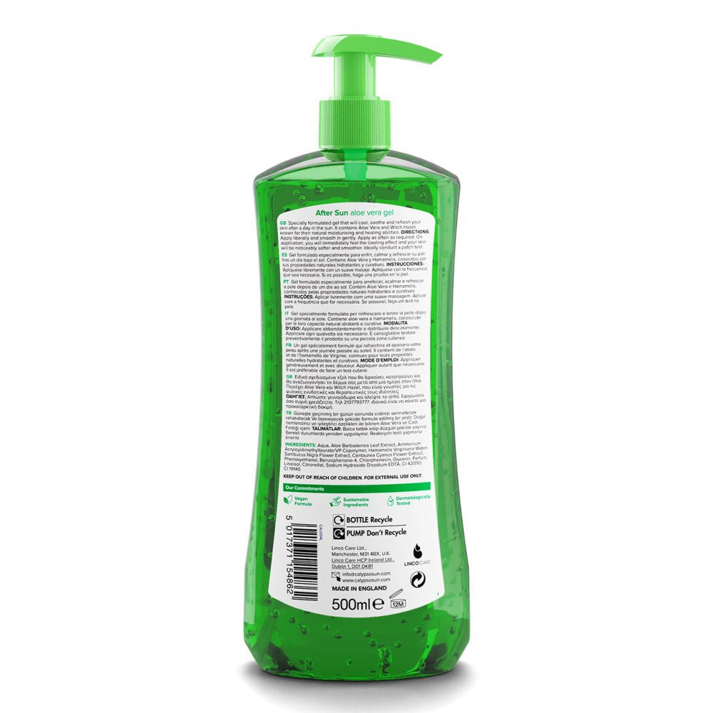 CALYPSO ALOE AFTER SUN 500ML Nak Health and Beauty