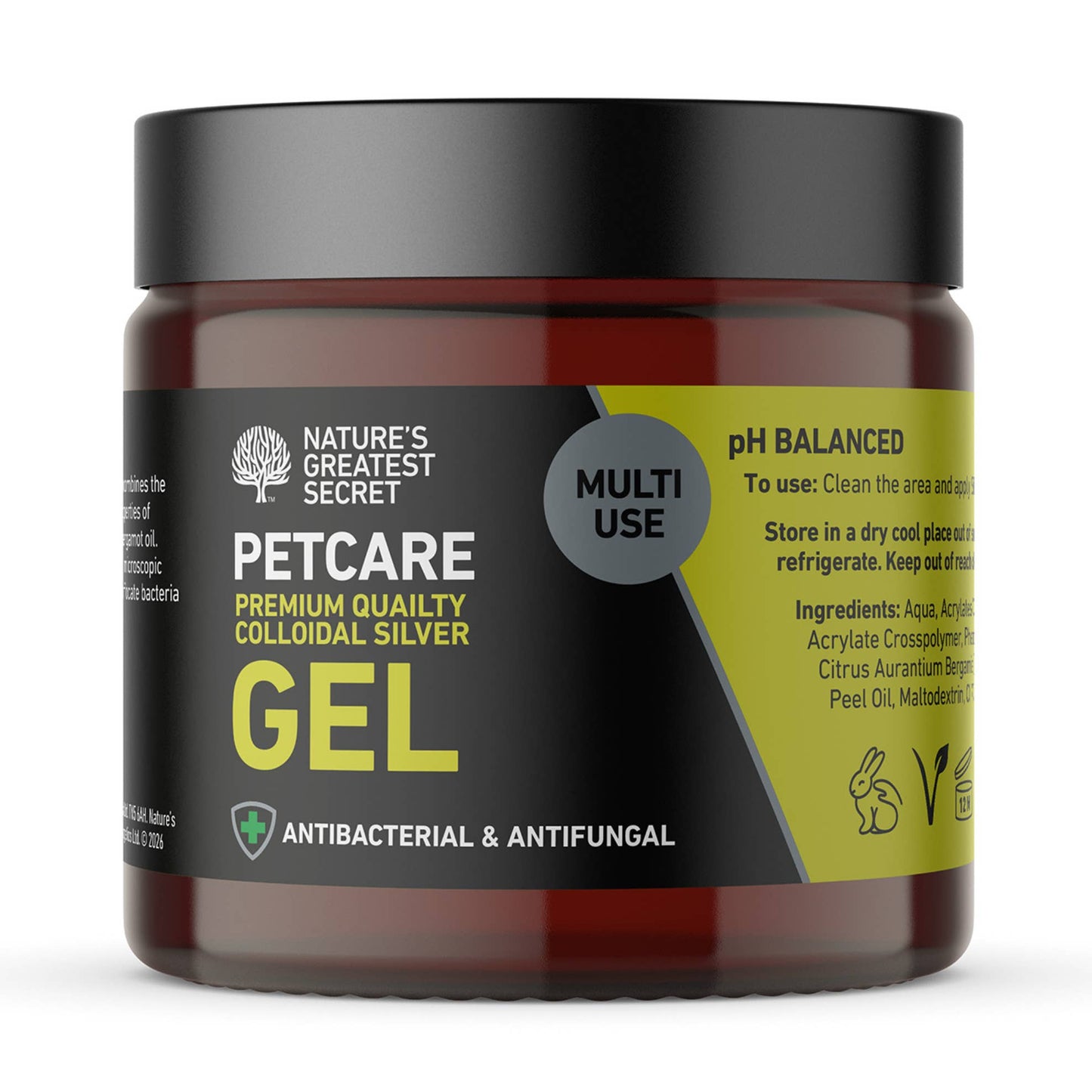 Colloidal Silver Multi-Use Antibacterial Petcare Gel 100g Nak Health and Beauty