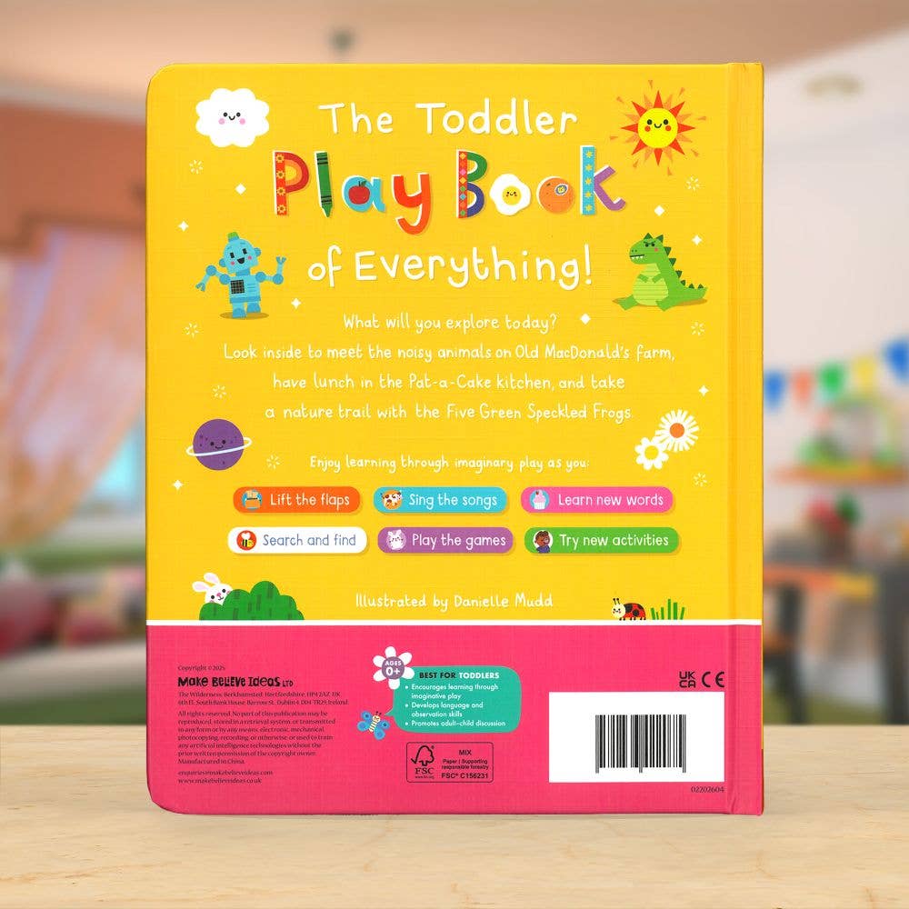 Board Books the Toddler Play Book of Everything! Nak Health and Beauty