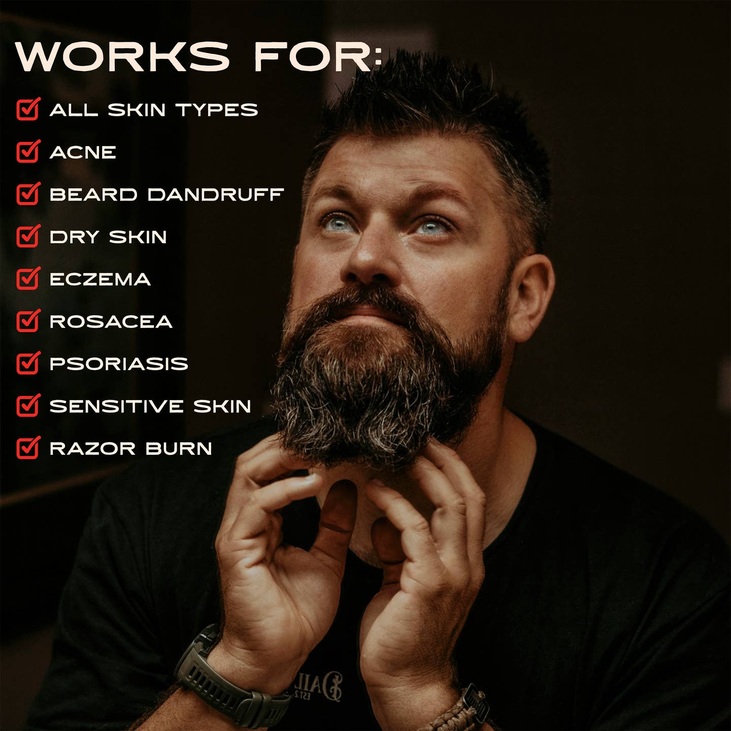 Tallow Beard Balm | Men's Skincare Beard & Face Moisturizer Nak Health and Beauty
