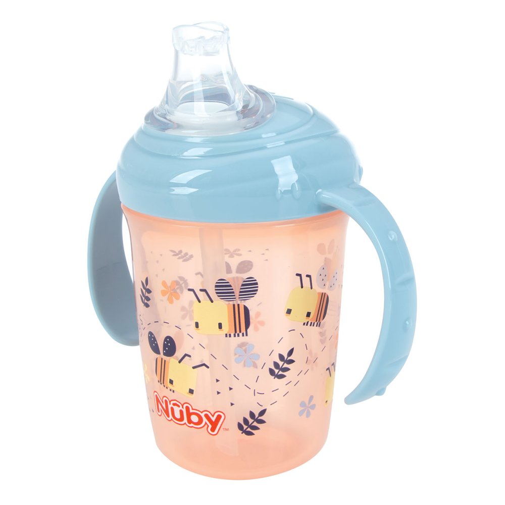 Nuby
DECORATED GRIP N SIP CUP PINK OR BLUE Nak Health and Beauty