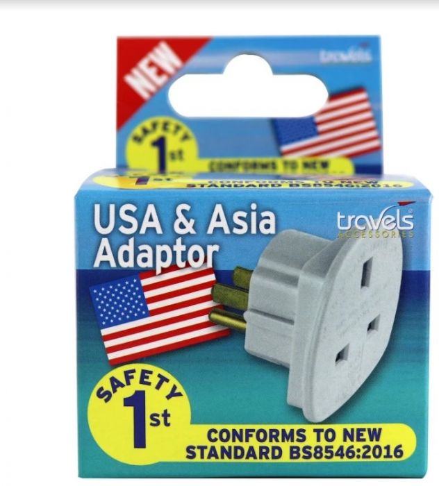 Travels Usa Adaptor Nak Health and Beauty