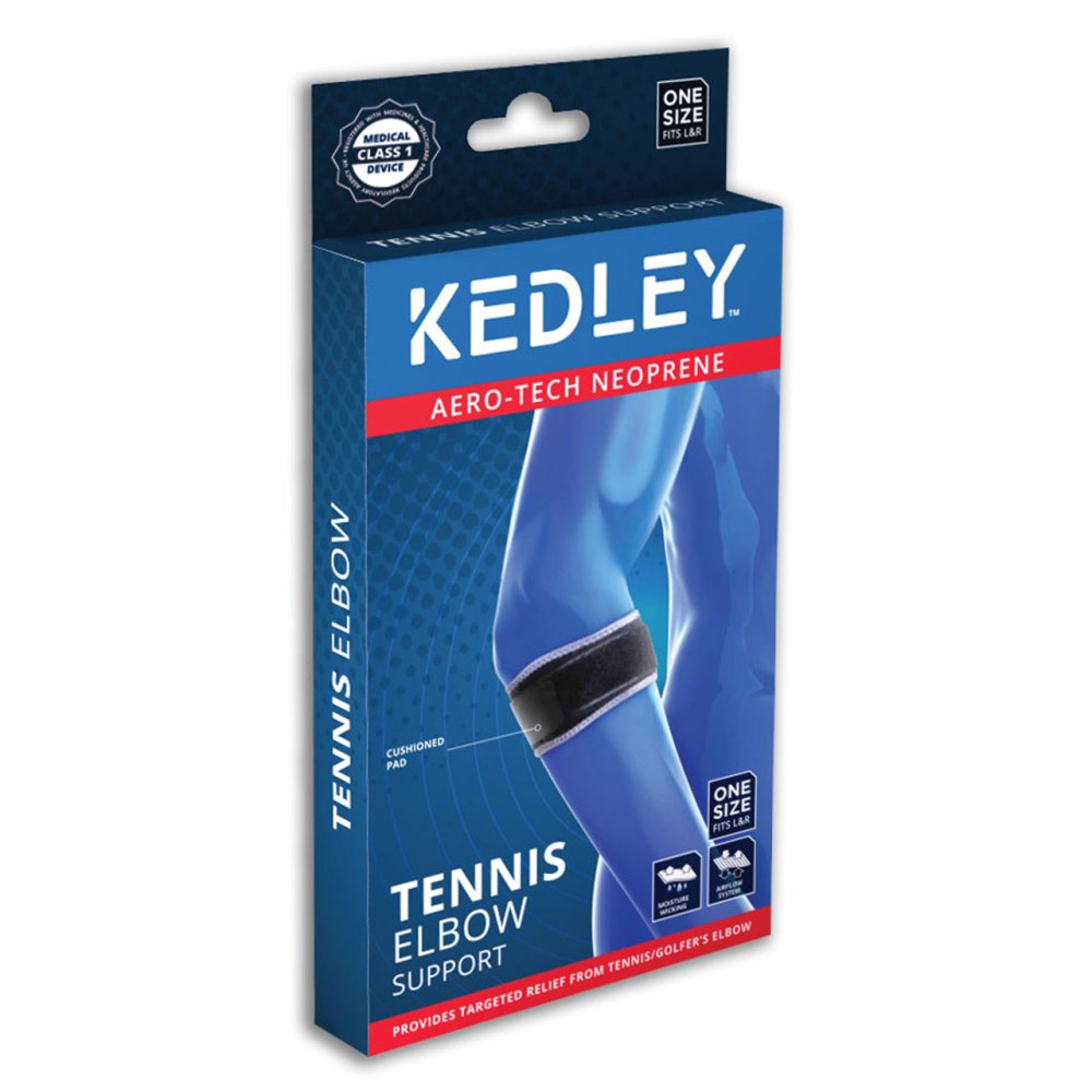 KEDLEY AERO TECH TENNIS ELBOW SUPPORT 1 SIZE Nak Health and Beauty