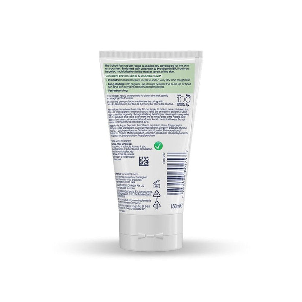 SCHOLL INTENSE NOURISH FOOT CREAM 150ML Nak Health and Beauty