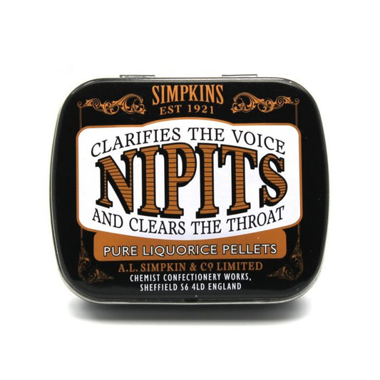 6 x Simpkins Nippits Plain Liquorice Pellets Nak Health and Beauty