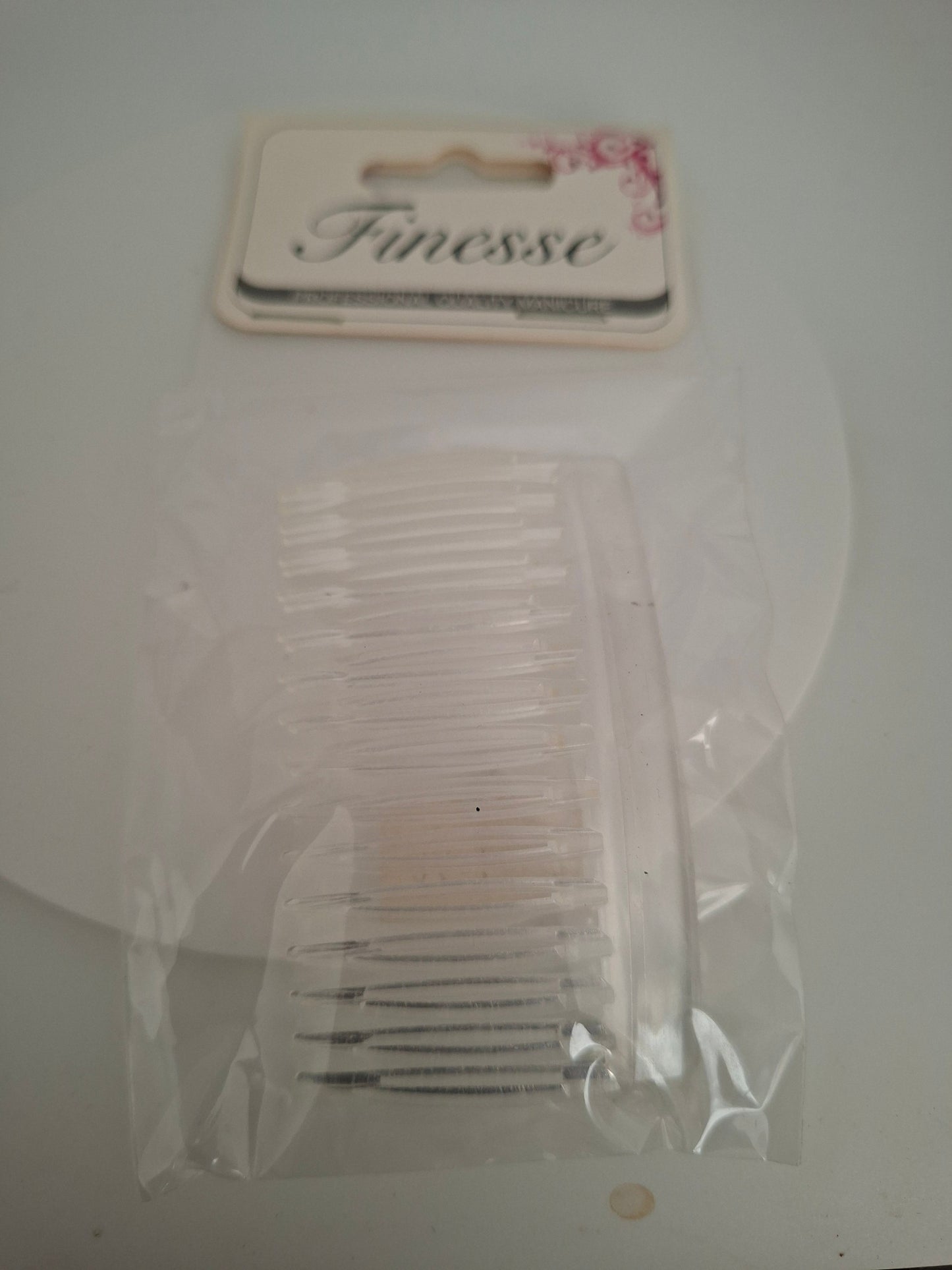 Finesse Side Comb Clear ×2 Nak Health and Beauty