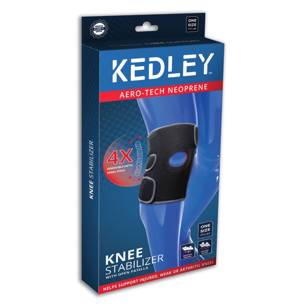 Kedley Supports
AERO TECH KNEE SUPPORT WITH STABILIZER Nak Health and Beauty