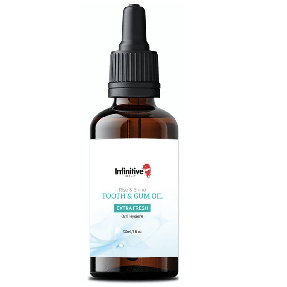 Infinitive Beauty Rise & Shine Extra Strength Tooth & Gum Treatment Oil 30ml Nak Health and Beauty