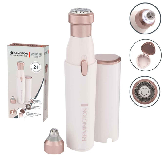 REMINGTON BAREME 2IN1 FACIAL HAIR REMOVER Nak Health and Beauty