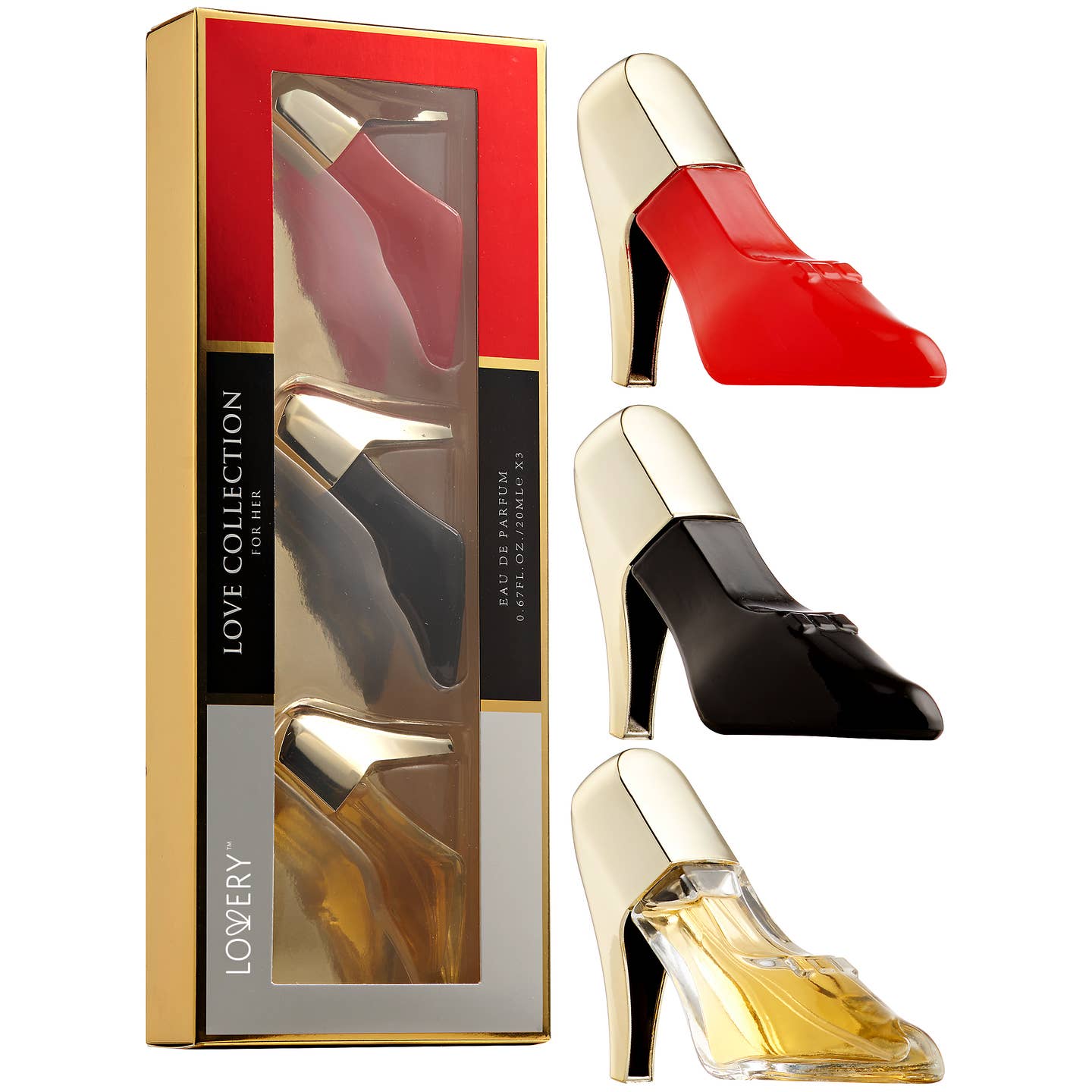 Love Collection Deluxe 3pc Beauty Spa Aromatherapy Perfumes Nak Health and Beauty