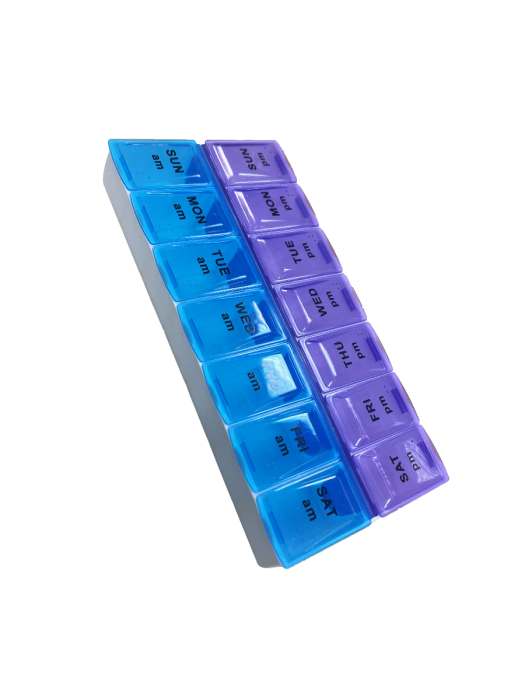 LIFE HEALTHCARE 7-DAY AM/PM PILLBOX **BEST-SELLER** Nak Health and Beauty