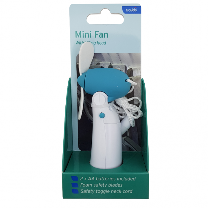 Travels Mini Fan Nak Health and Beauty