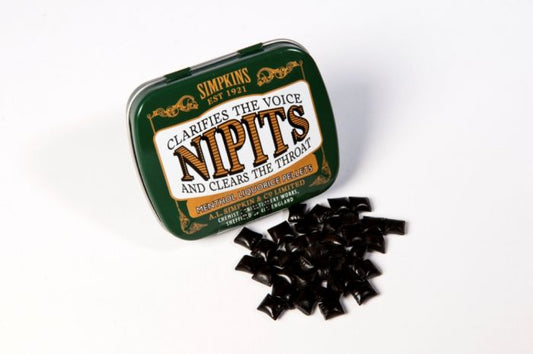 6 x Simpkins Nippits Menthol Liquorice Pellets Nak Health and Beauty