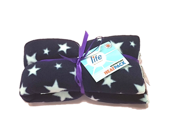 Life Luxury Lavender Heatpack - Navy Nak Health and Beauty