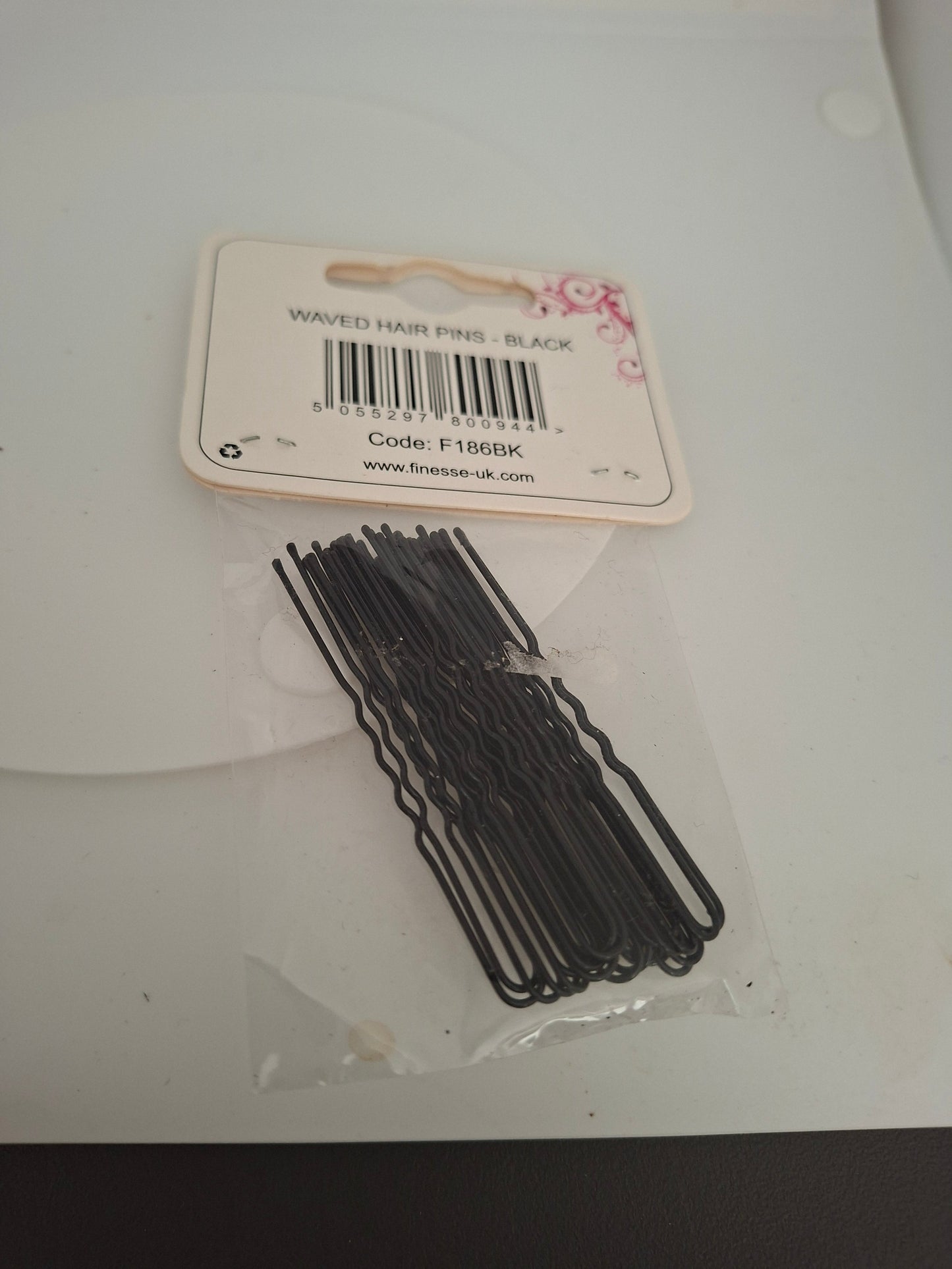 Finesse Waved HairPins Black Nak Health and Beauty