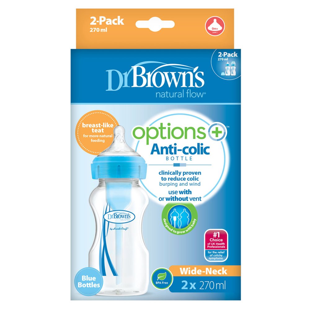OPTIONS + 2PK 270ML BOTTLE BLUE Nak Health and Beauty