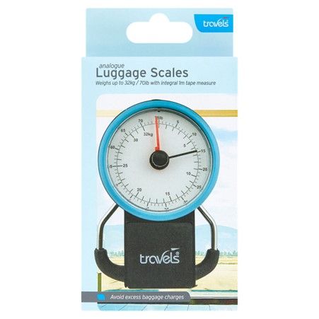 Travels Luggage Scales Blister Nak Health and Beauty
