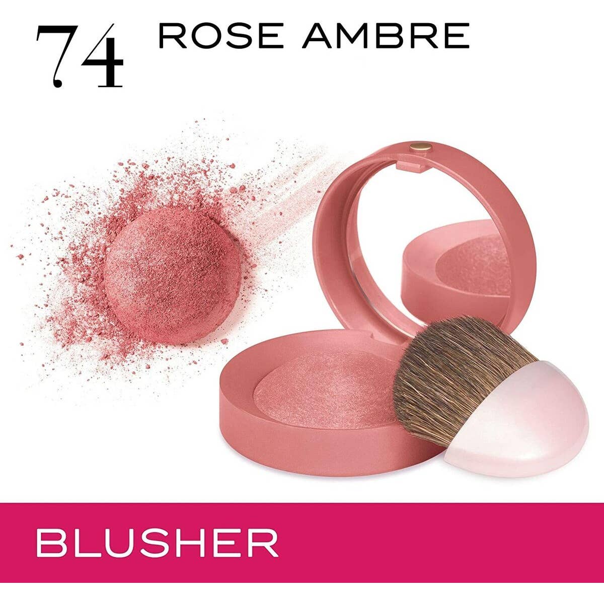 Bourjois Little Round Pot Blush 74 Rose Ambre Nak Health and Beauty