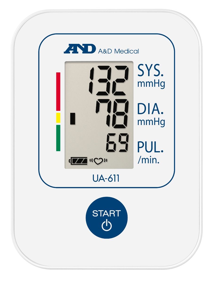 A&D UA-611 Upper Arm Blood Pressure Monitor Nak Health and Beauty