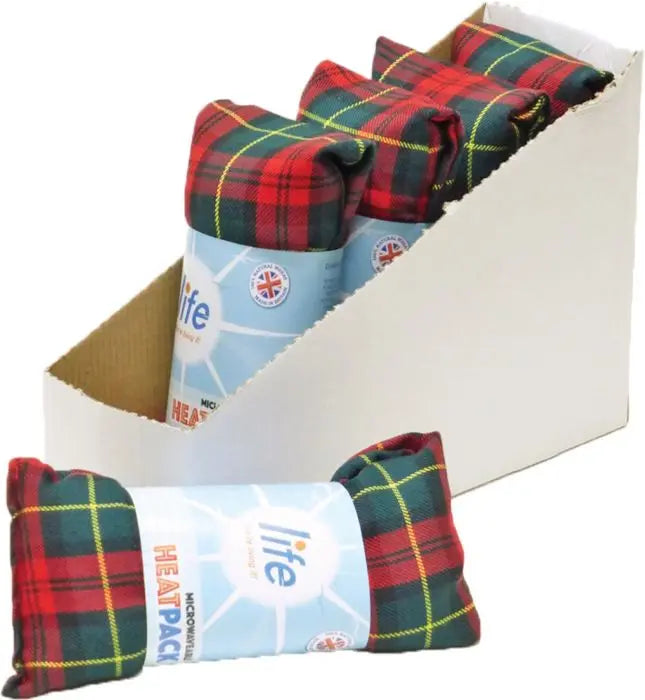 Life Healthcare Lavender Wheat Warmer- Tartan Nak-Health-&-Beauty-