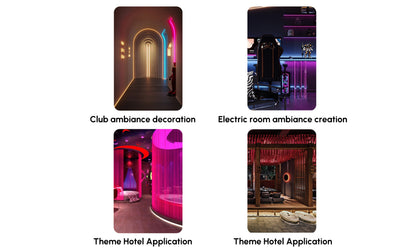 SupplyMeDirect Led Lights Led Strip Lights Night Light Outdoor Lights Pink Iolaus