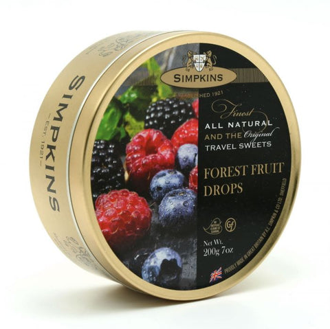6 x Simpkins Forest Fruit Travel Sweet