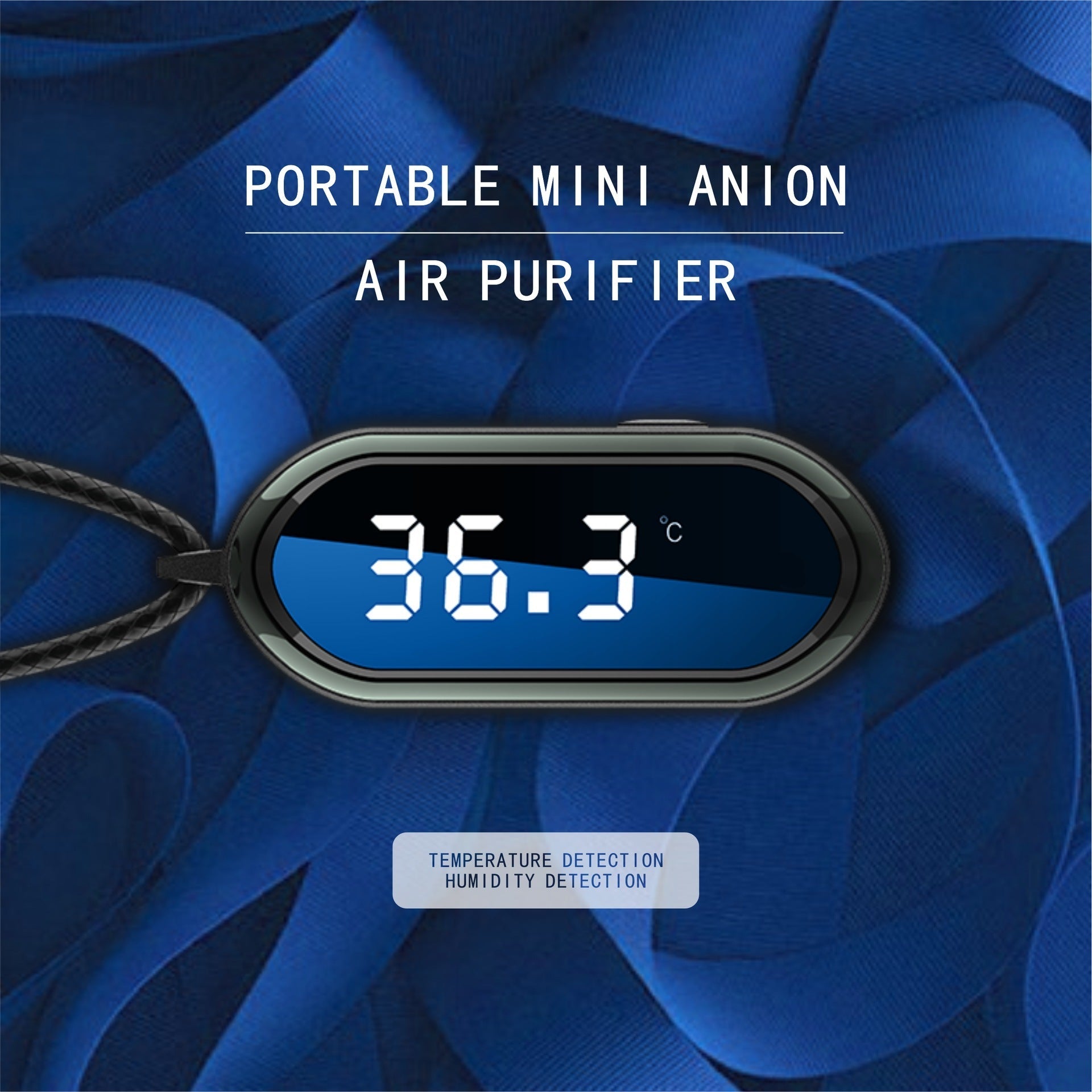 Air Purifier Is Portable And Wears Negative Ions Nak Health and Beauty