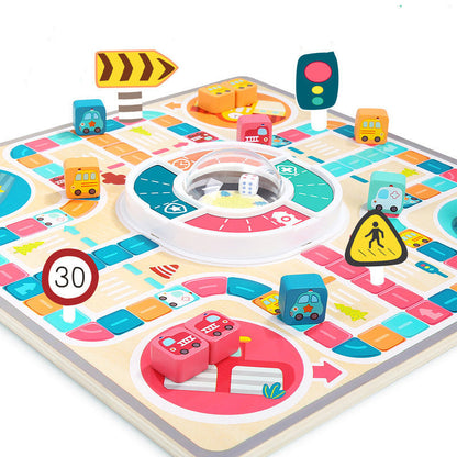 Kids Toys Flying Chess Parent-child Interactive Game Chessboard Children's Board Game Toys Puzzle Jump Checkers Nak Health and Beauty