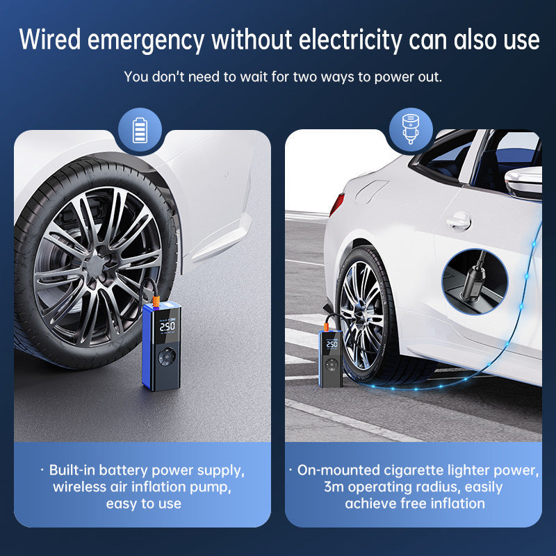 Wireless Portable Car Digital Display Tire High-power Tire 22 Cylinder Nak Health and Beauty
