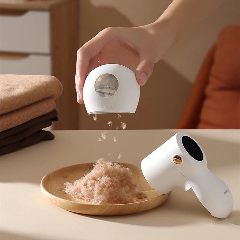 New Lint Remover Electric Hairball Trimmer Smart LED Digital Display Fabric USB Charging Portable Professional Fast Household Nak Health and Beauty