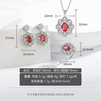 Bride Jewelry Earrings Necklace Jewelry Suit Nak Health and Beauty