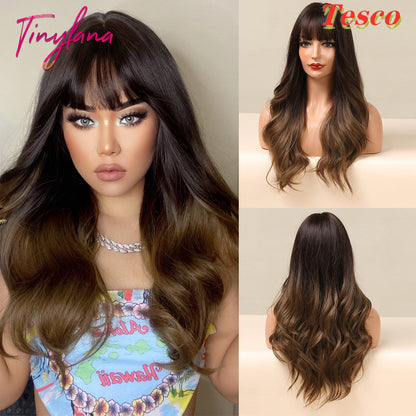 Women Wear Wavy Wigs Nak Health and Beauty