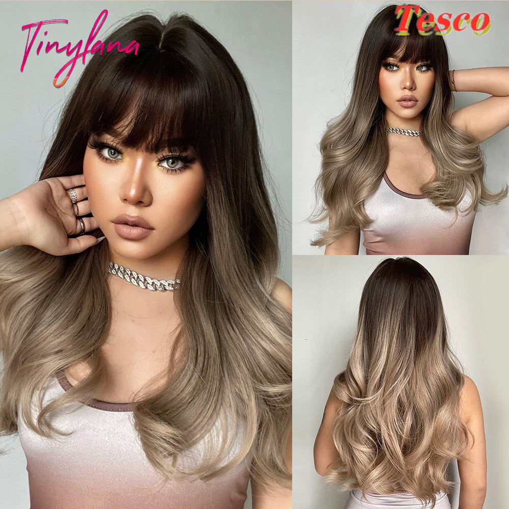 Women Wear Wavy Wigs Nak Health and Beauty